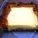 Cake : recette CREMEUX AUX AGRUMES SUR CAKE AUX FRUITS CONFITS