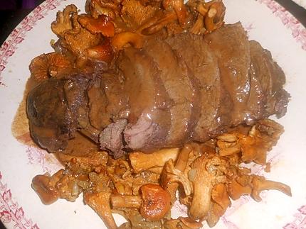 Recette De Roti De Cerf Aux Girolles