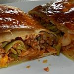 recette Trio de pâtes sauce bolognaise en croûte