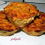 recette Muffins aux deux poissons-scampis et poireaux