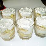 recette verrine de mascarpone et à la pomme