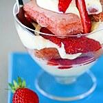 tiramisu : recette Tiramisu rose aux fraises a base de yaourt