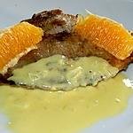 recette Ailes de raie nappée d'une sauce à l'orange légèrement citronnée