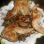 recette Avant de lapin a la forestiére