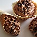 recette Cornets croustillants nutella,gavotte et nougatine