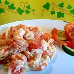 recette risotto de crevettes sauce citron