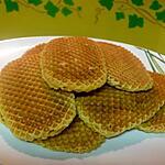 recette GAUFRE A LA VERGEOISE