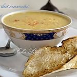 recette VELOUTÉ DE CAROTTES ET PAPRIKA FUMÉ AU LAIT CONCENTRÉ NON SUCRE