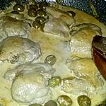 recette Mijoté de poulet au parika