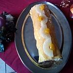 recette Bûche de Noël exotique à l'ananas et à la mangue - signé l'atelier des chefs.