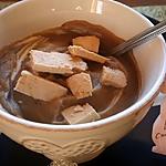recette Crème de marrons et foie gras
