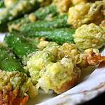 recette Tempura de fleurs de courgettes