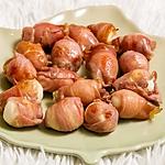 recette Oeufs de caille au jambon de Parme
