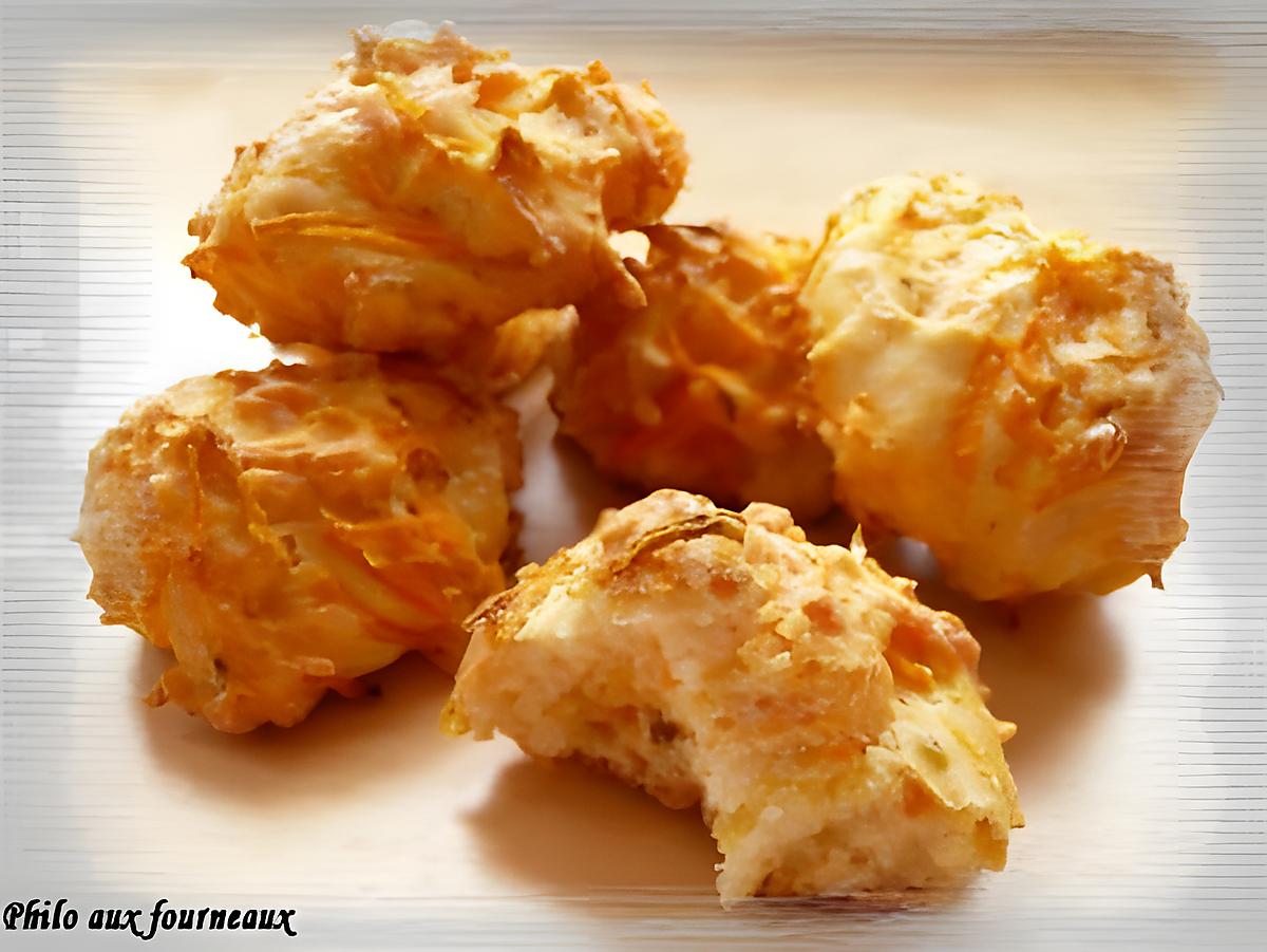 recette Bouchées apéritives aux carottes
