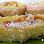 recette Petites tartelettes à la noix de coco