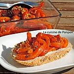 recette Poivron mariné à l'huile d'olive, ail et origan
