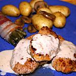 recette Grenadin de porc, sauce moutarde aux figues