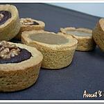recette ** Palets Bretons  fourrés mi caramel au beurre salé mi chocolat**