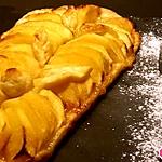recette Tarte fine pommes vergeoise