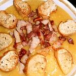 recette Soupe de légumes aux lardons et croutons