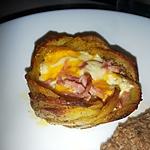 recette Roses de pommes de terre au jambon fromage