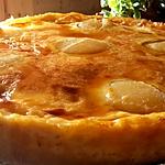 recette Gâteau façile  au lait concentré, poires sirop d'érable