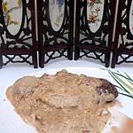 recette ONGLET A L' ECHALOTTE AVEC SA CREME