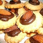 biscuits amandes choco...trés vilains....