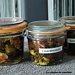 recette Champignons en bocal