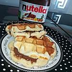 recette Waffine Waffle au Nutella