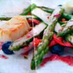 myrtilles : recette Poêlée de Saint-Jacques aux saveurs fruitées