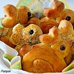 recette Brioche lapinou de Pâques