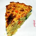 recette Soufflé de pomme de terre aux poissons et sa brunoise de légumes