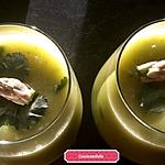 recette Bouillon mega façile asperges et coriandre