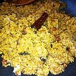recette Riz grillé aux épices et chorizo