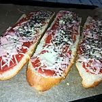 recette Baguettes pizza
