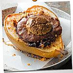 dessert : recette Poires farcies au chocolat et noisettes