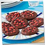 dessert : recette Petits palets de chocolat corsé aux fraises