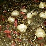 recette dombré lentilles