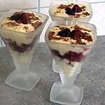 recette Coupe de mascarpone aux fruits rouges