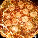recette Quiche au saumon,aux herbes et buche de chevre