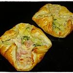 recette Feuilletés jambon brocolis