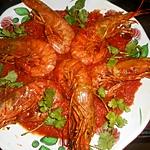 recette Rougail de gambas