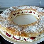recette Couronne chantilly fraise