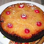 recette GATEAU RENVERSE A L'ANANAS
