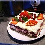 recette Tiramisu spéculos framboises fraises