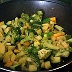 recette Poêlée de légumes frais