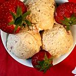 recette glace à la fraise sans sorbetière