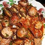 recette Filet mignon de Porc aux amandes de mer