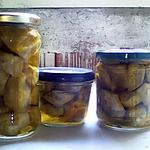 recette Conserves d'aubergines violettes
